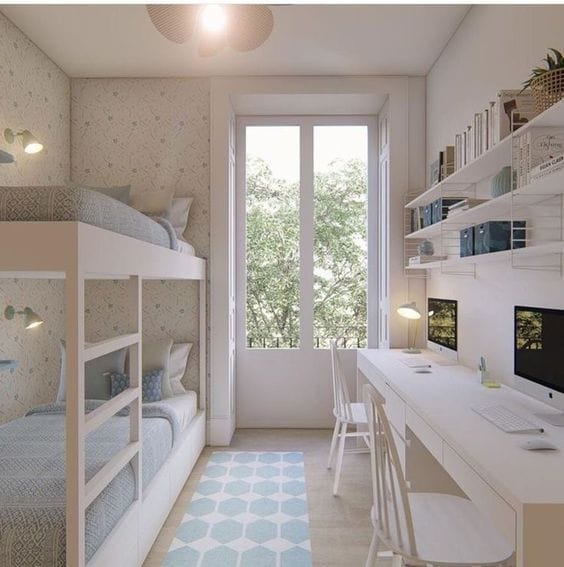 Practical Space-Saving Ideas for a Small Kids' Room Jendela aluminium & upvc