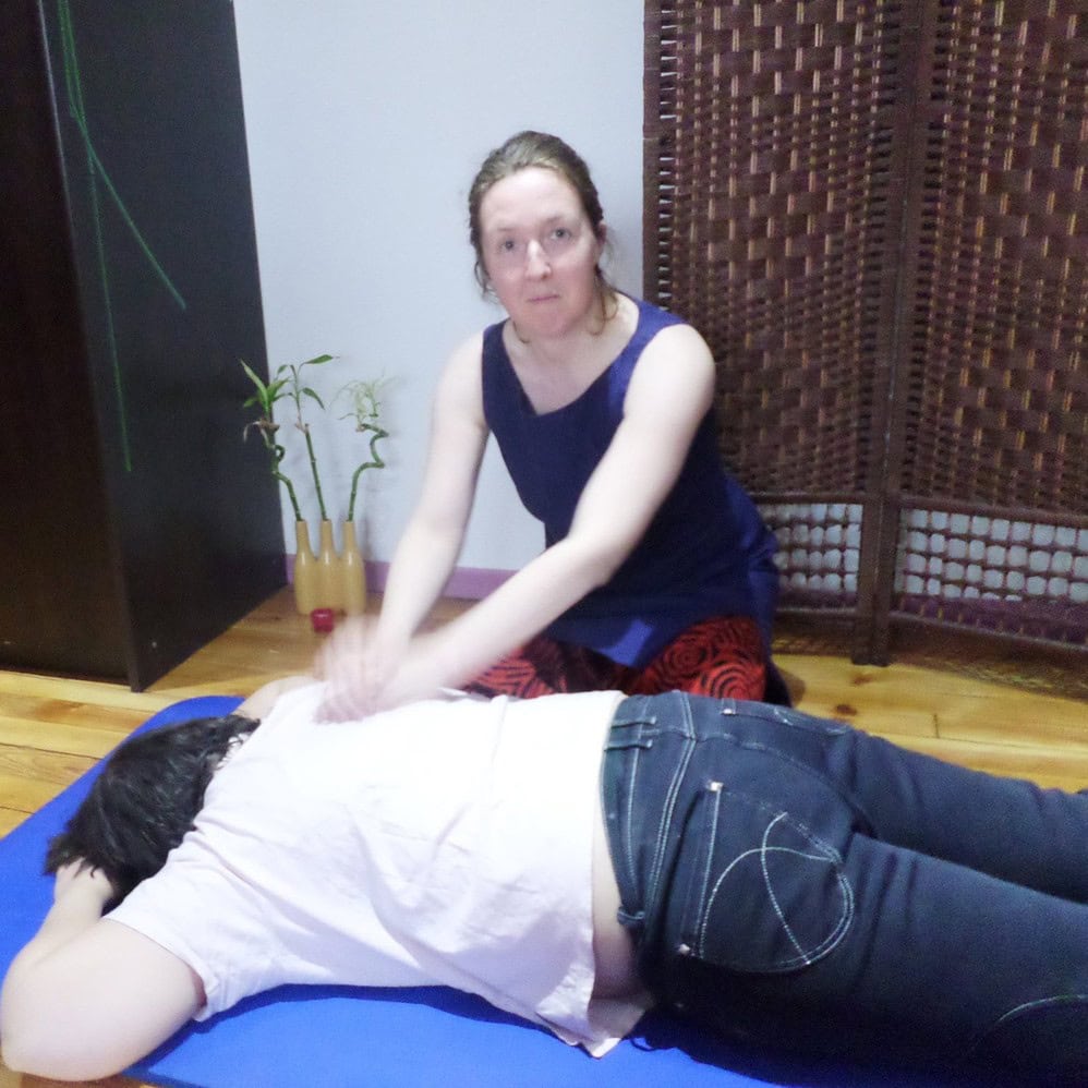 Shiatsu - Pression sur le dos