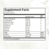 NATURA SANAT Thyroid Health Formula supplement