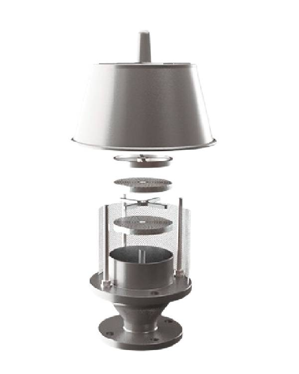 End-Of-Line Deflagration Intrinsically Safe Flame Arrestor