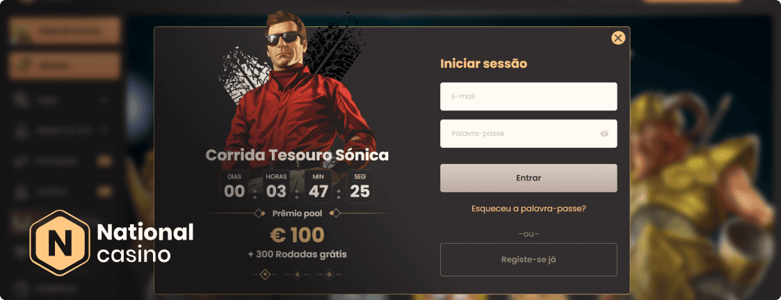 National Casino Registo Fácil