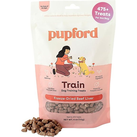 Pupford Freeze Dried Beef Liver Training Treats (4 oz)
