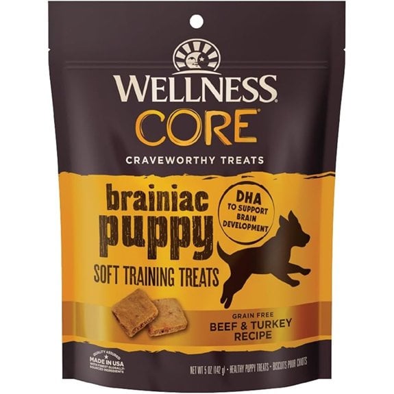 Wellness CORE Brainiac Grain-Free Puppy Training Treats (6 oz)