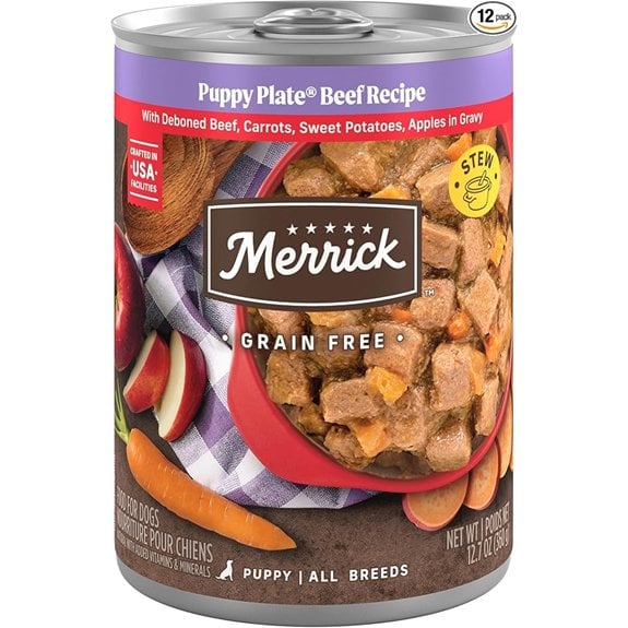 Merrick Puppy Plate Grain Free Wet Puppy Food