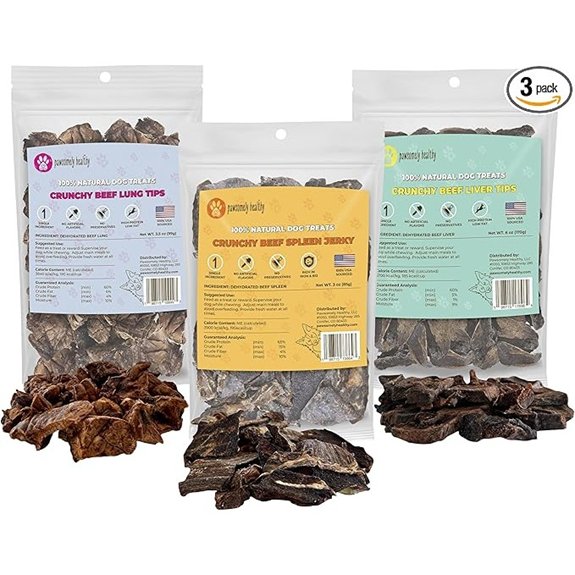Pawsomely Healthy Beef Organ Jerky Treats (3-Pack)