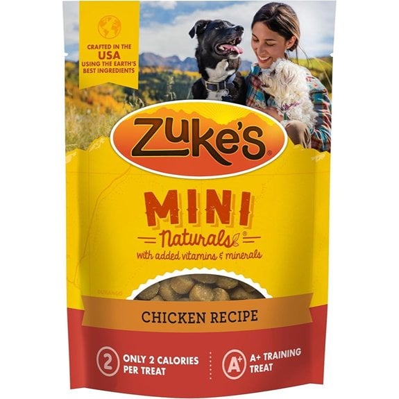 Zuke’s Mini Naturals Dog Training Treats (Chicken 16 oz)