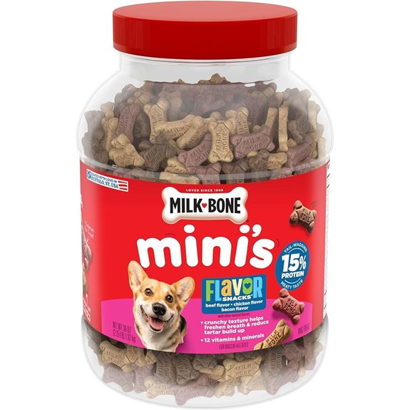 Milk-Bone Mini Flavor Snacks Crunchy Dog Treats 36oz