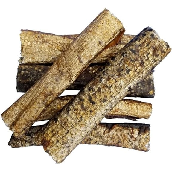 All-Natural Salmon Skin Dog Treats (High Protein)