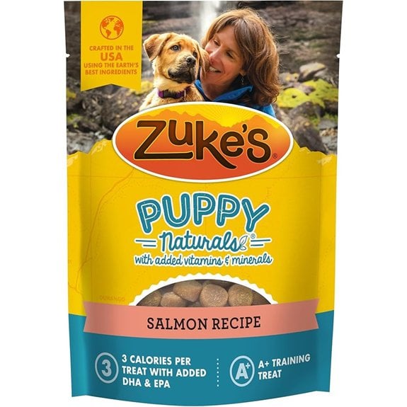 Zuke's Puppy Naturals Soft Salmon Training Treats 5oz