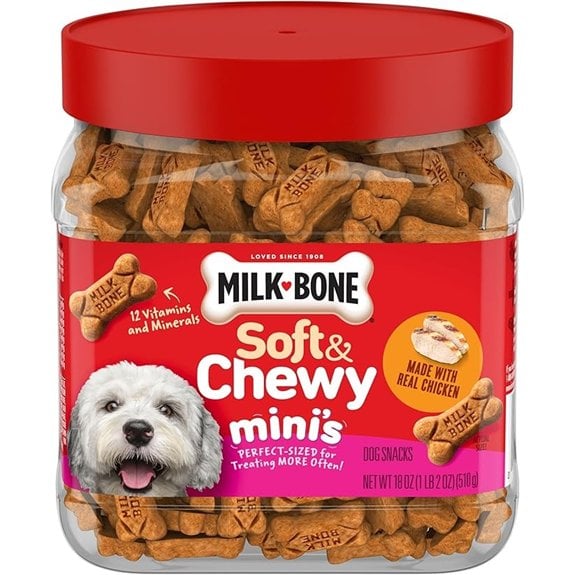 Milk-Bone Soft & Chewy Mini Dog Treats (Chicken)