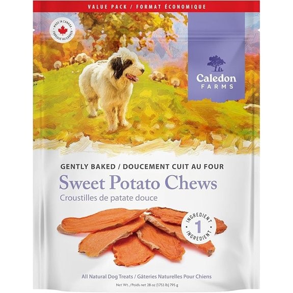 Caledon Farms Value Pack Sweet Potato Chews Dog Treats 28oz/795G