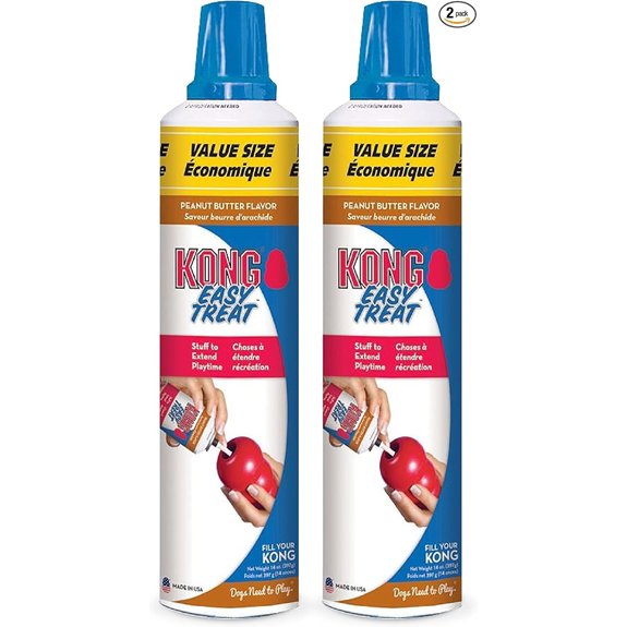 KONG Easy Treat Peanut Butter 14 oz - Pack of 2