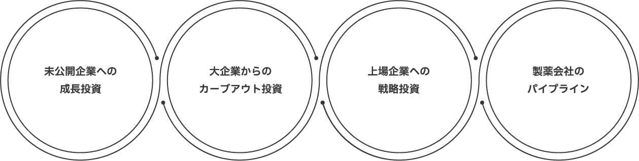 戦略的4領域への投資