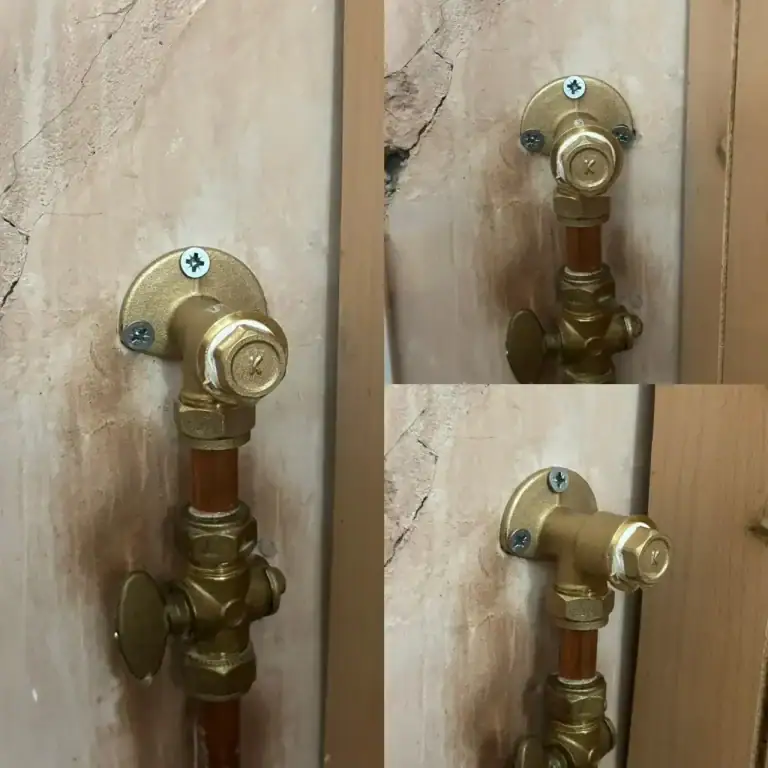 Gas safe engineer Gas pipework alteration and brass isolation valve installation UK