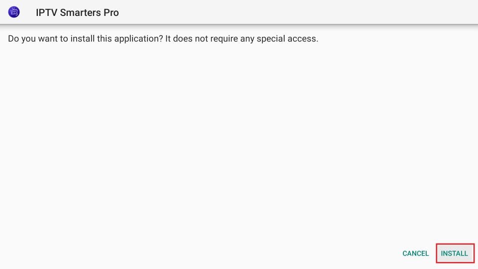 test 19 Install Screen