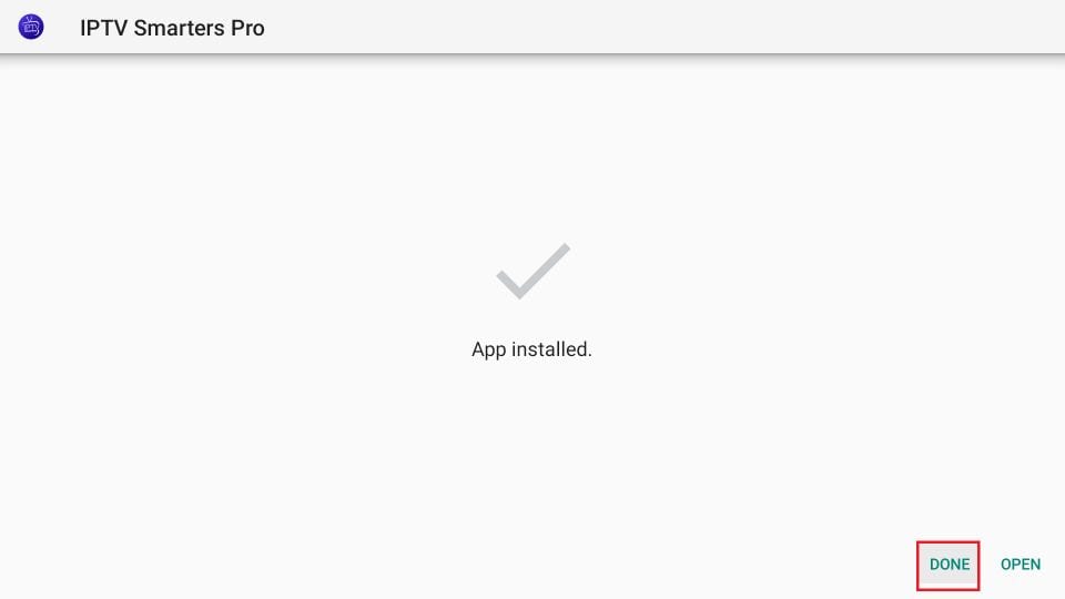 test 21 Installation Complete