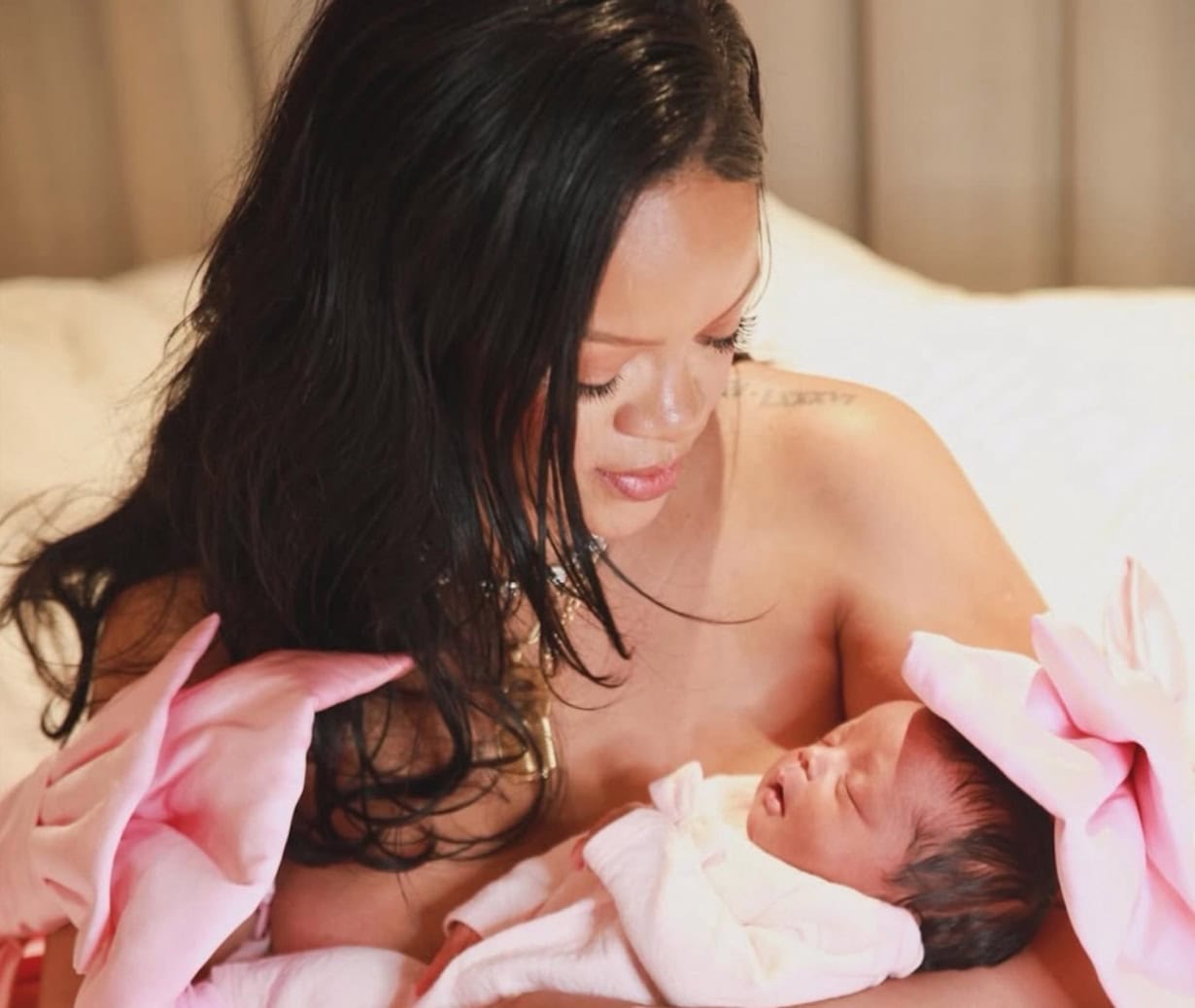 Rihanna Shares Adorable Baby Girl Rocki Irish Mayers on Instagram