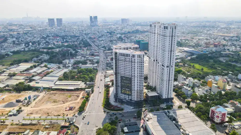 Hạ tầng giao thông mặt tiền dự án