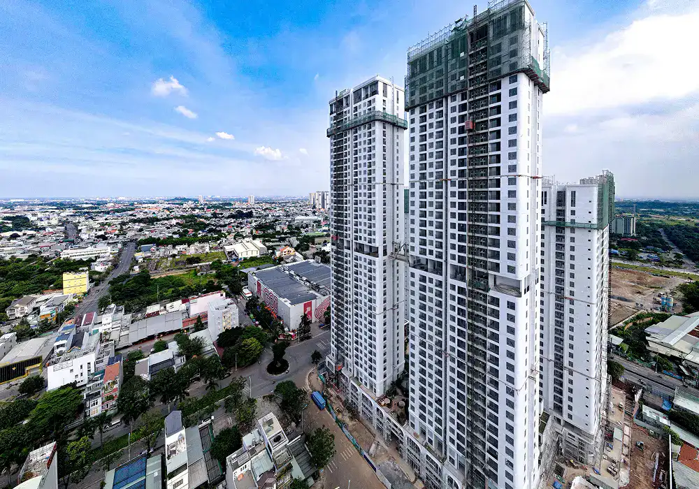 Tổng thể mặt ngoài Green Skyline