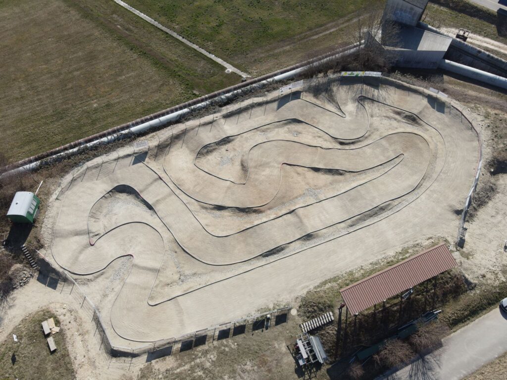 Vue de la piste