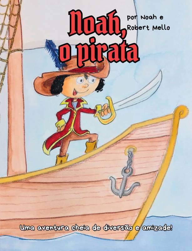 Capa do livro Noah o Pirata