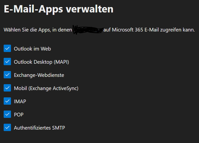 Auth. SMTP