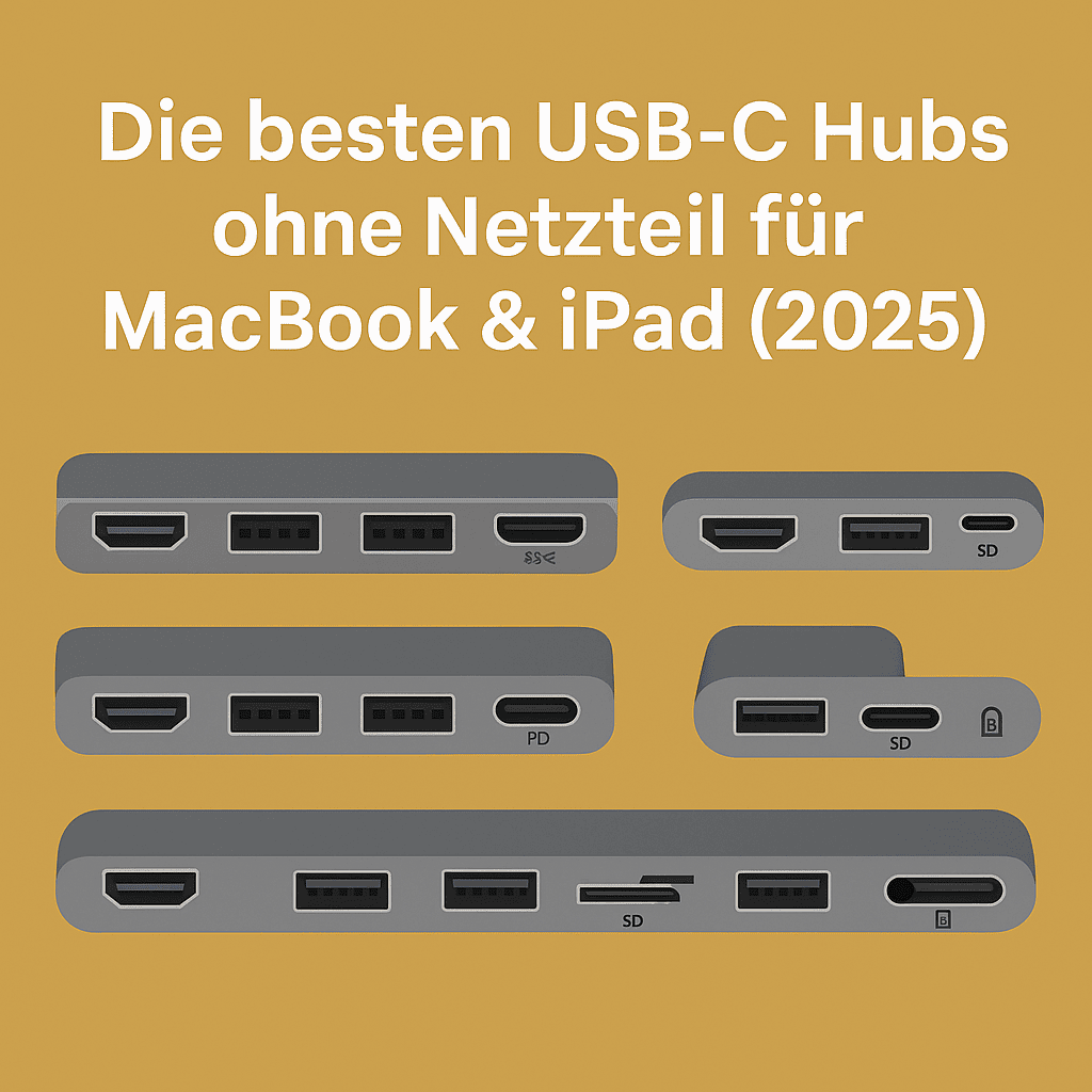 usb c hubs mac und ipad