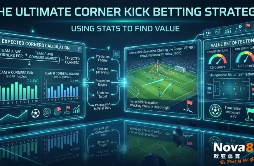 The Ultimate Corner Kick Betting Strategy: Using Stats to Find Value