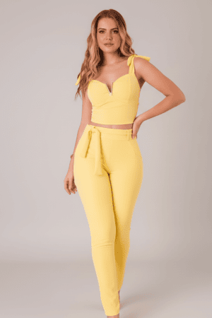 conjunto solar gold fashion