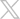 X