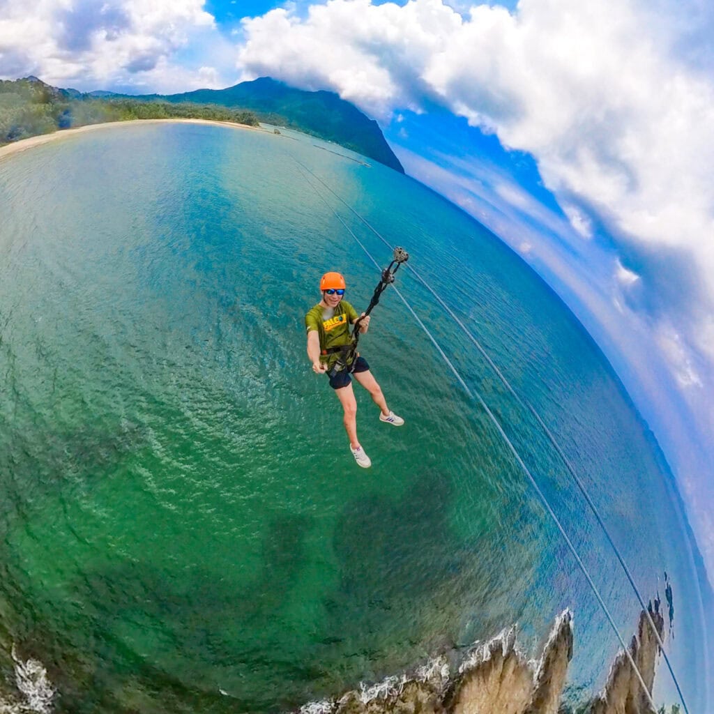  Sabang X Zipline - An 800m zipline in Palawan, Philippines.