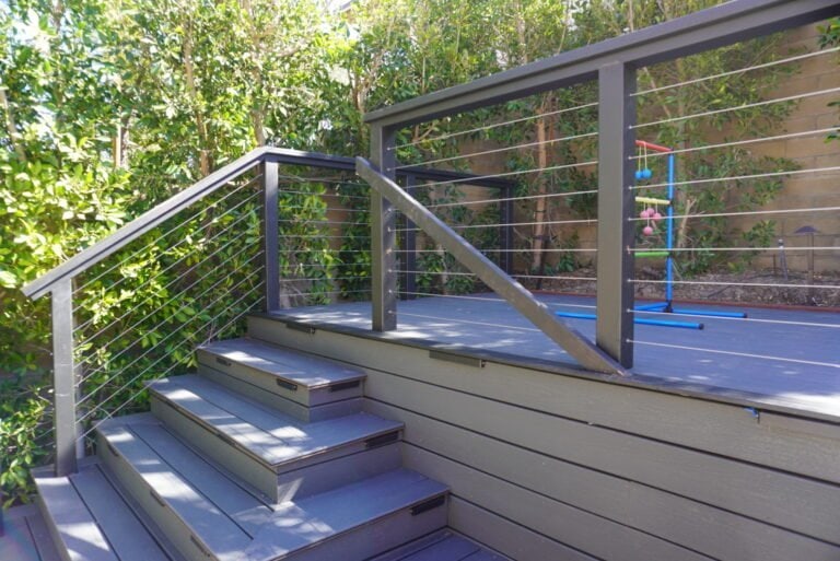 cable wired railings