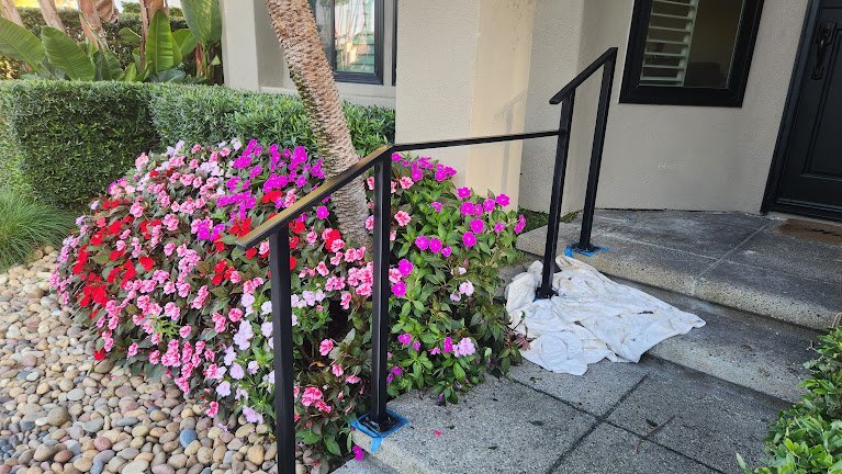 metal railings