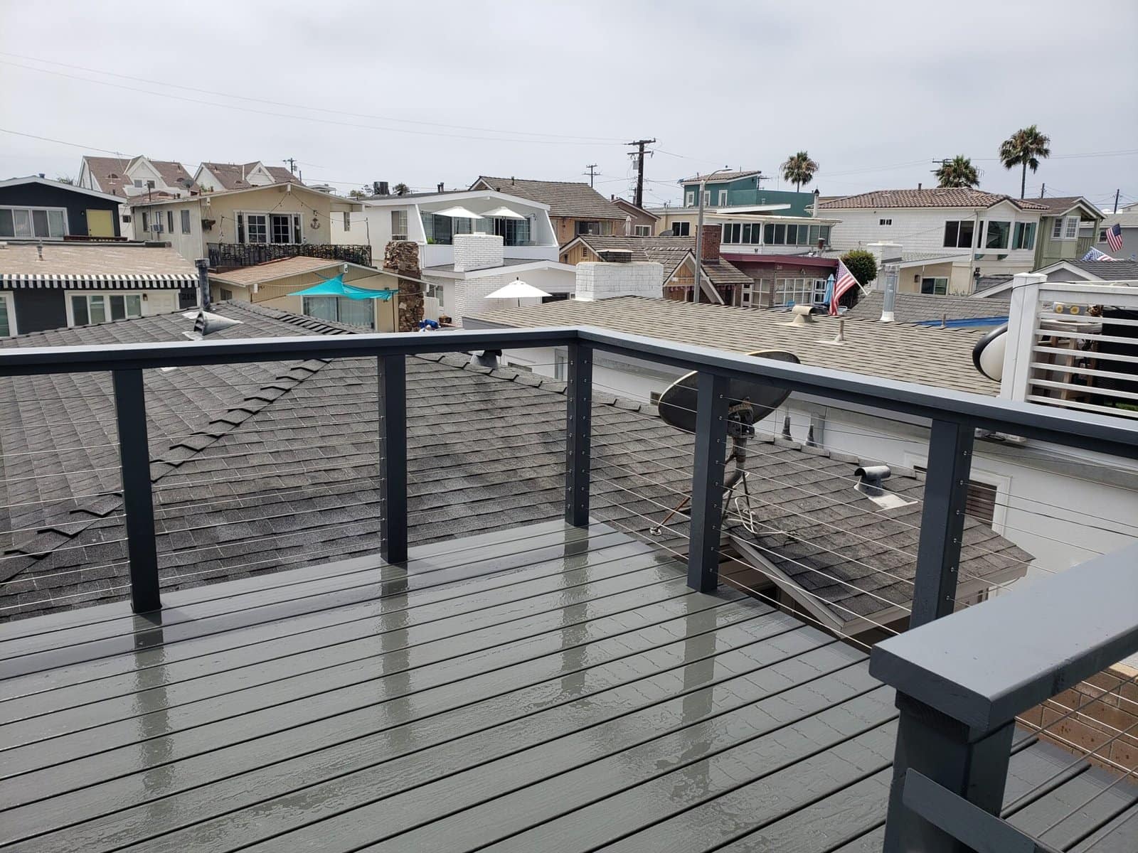 deck in Newport beach orange county