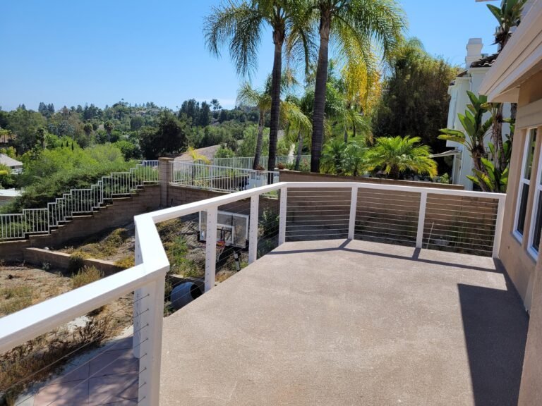 wired cable railings