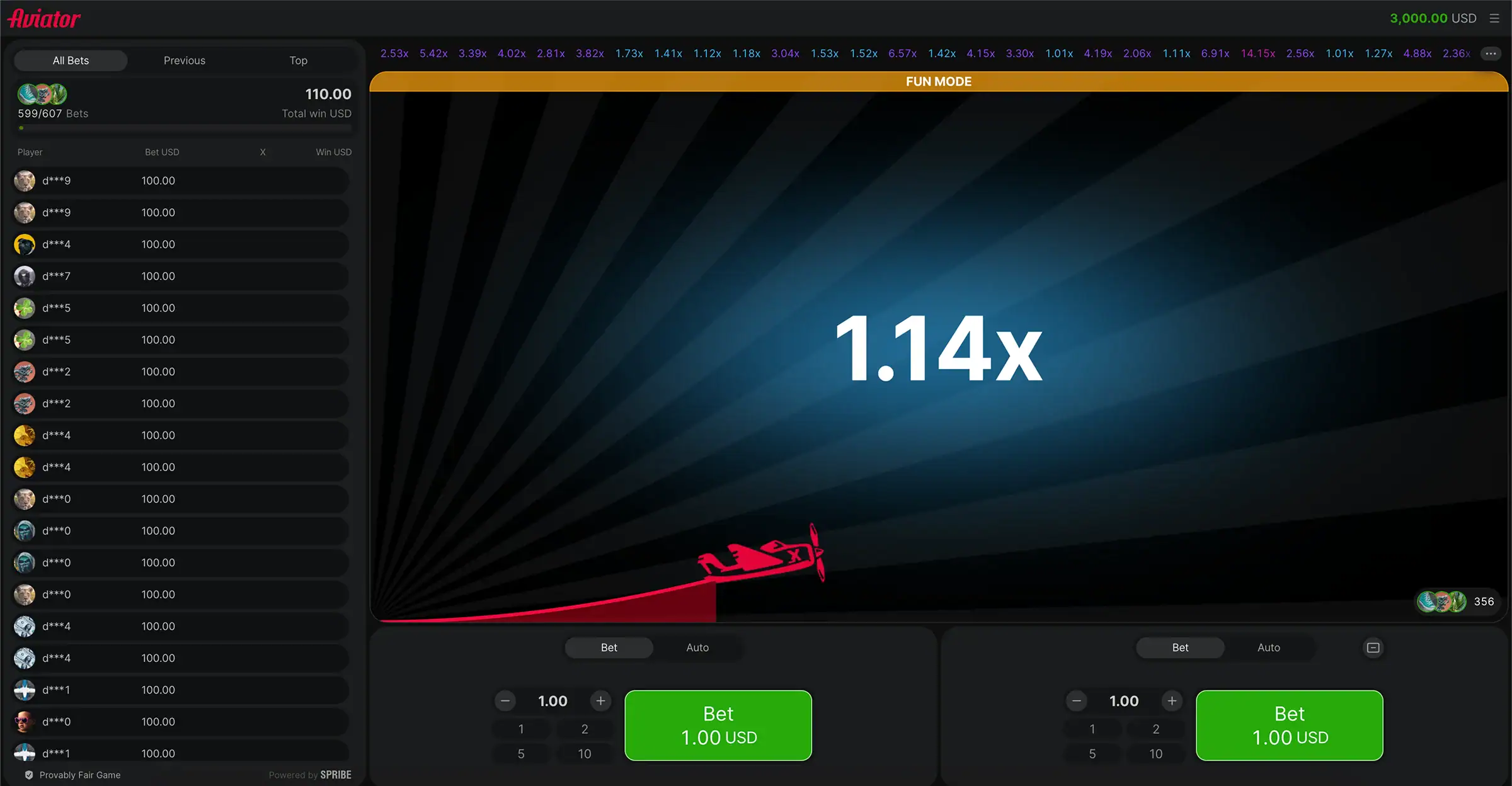Aviator App for Mobile