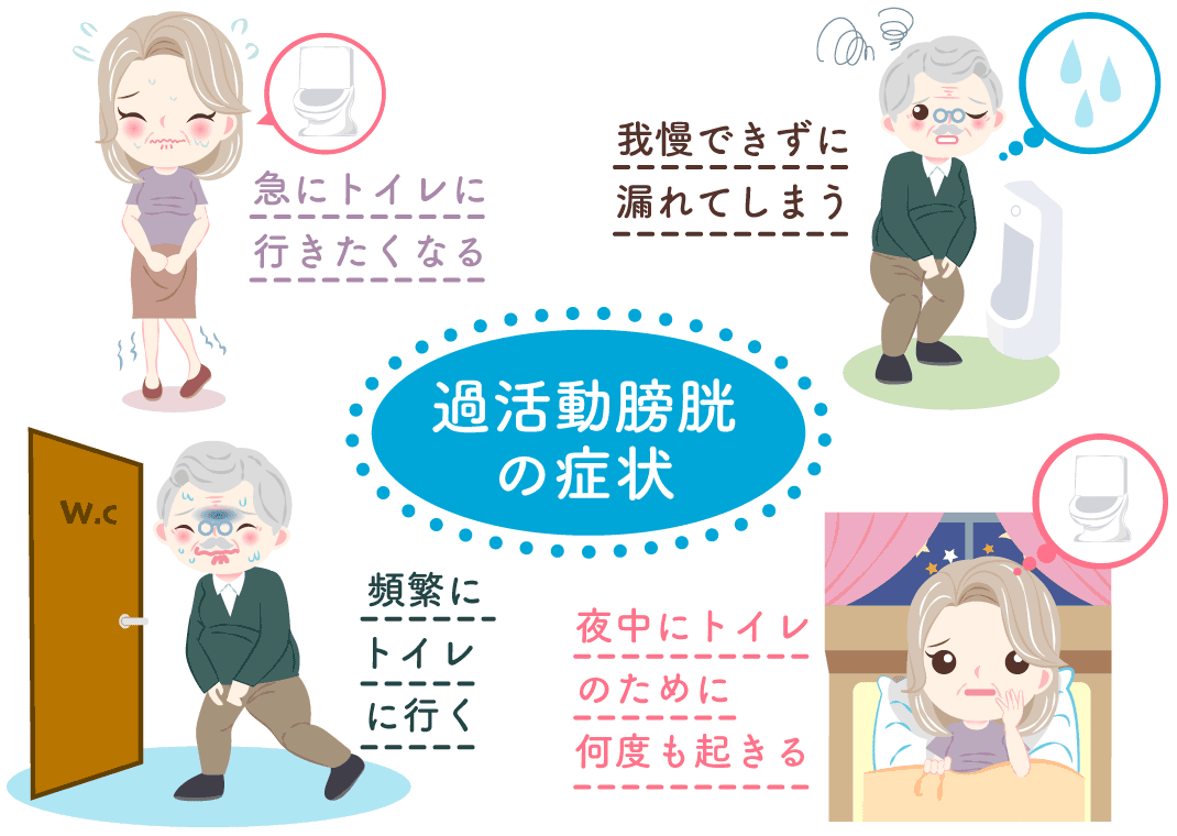 過活動膀胱の症状