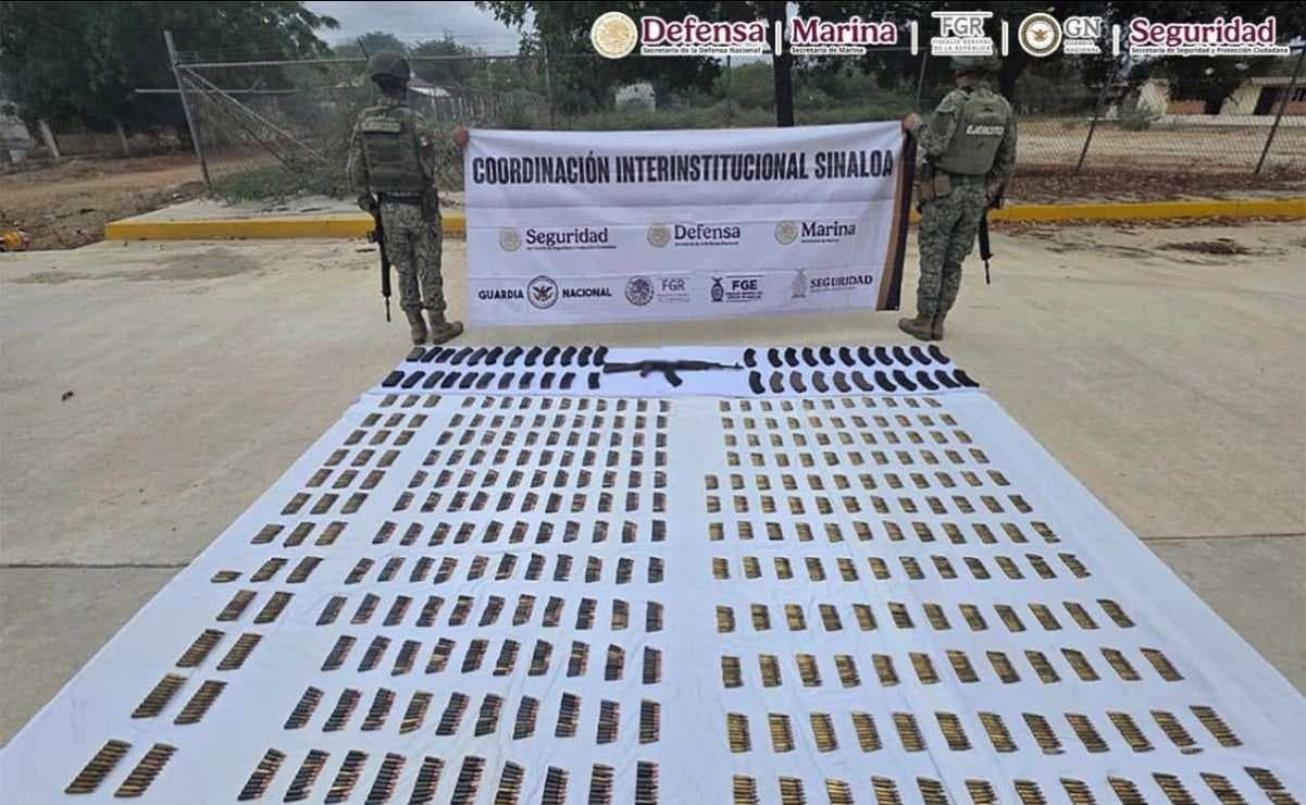 Detienen a líder del cártel y 10 presuntos en Sinaloa