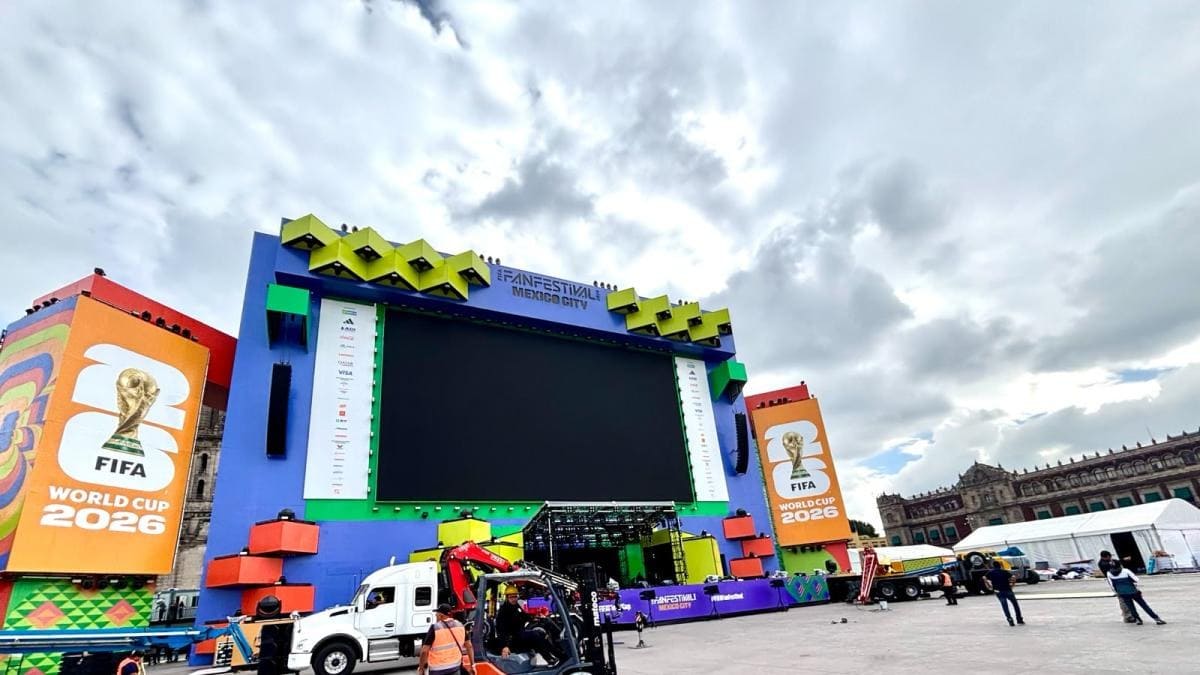 En suspenso apertura del Fan Fest en el Zócalo CDMX