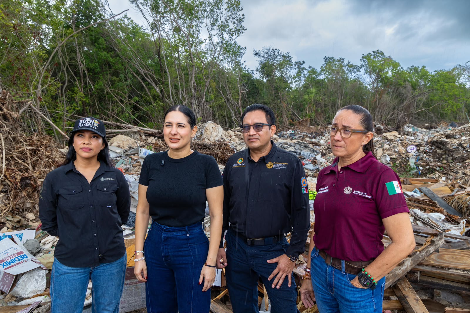 Playa del Carmen combate tiraderos clandestinos de residuos