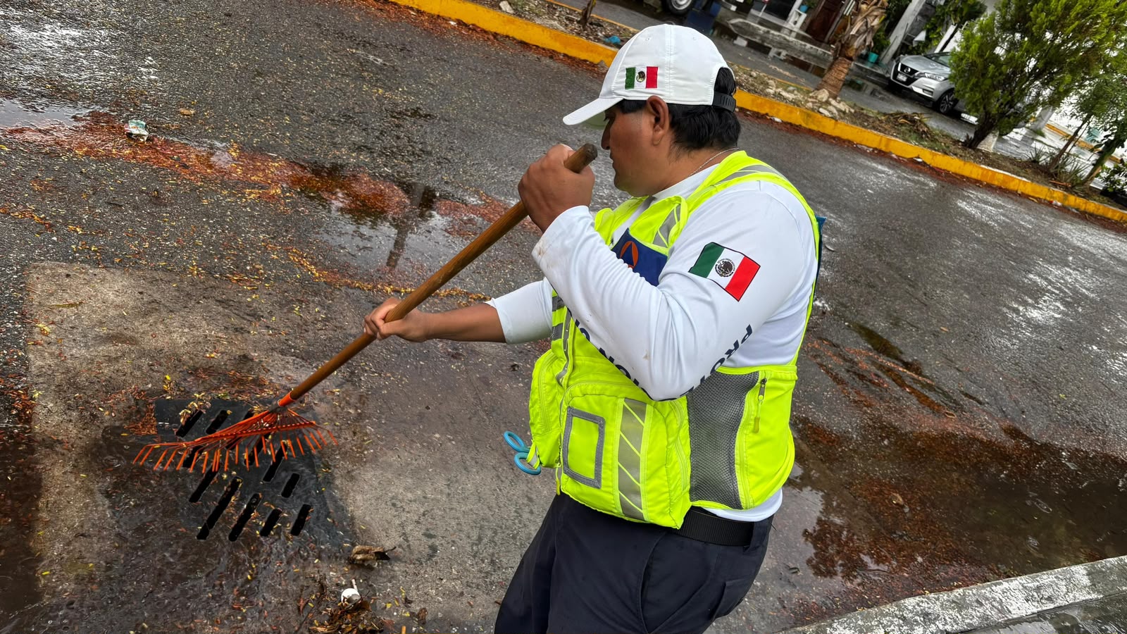 Playa del Carmen activa Operativo Tormenta por lluvias