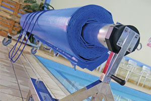 Plastica Pools reel system for Commercial Swimming Pools