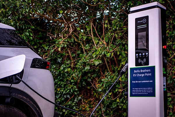 Generating revenue from EV charging points