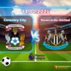 Coventry City vs. Newcastle United Predictions