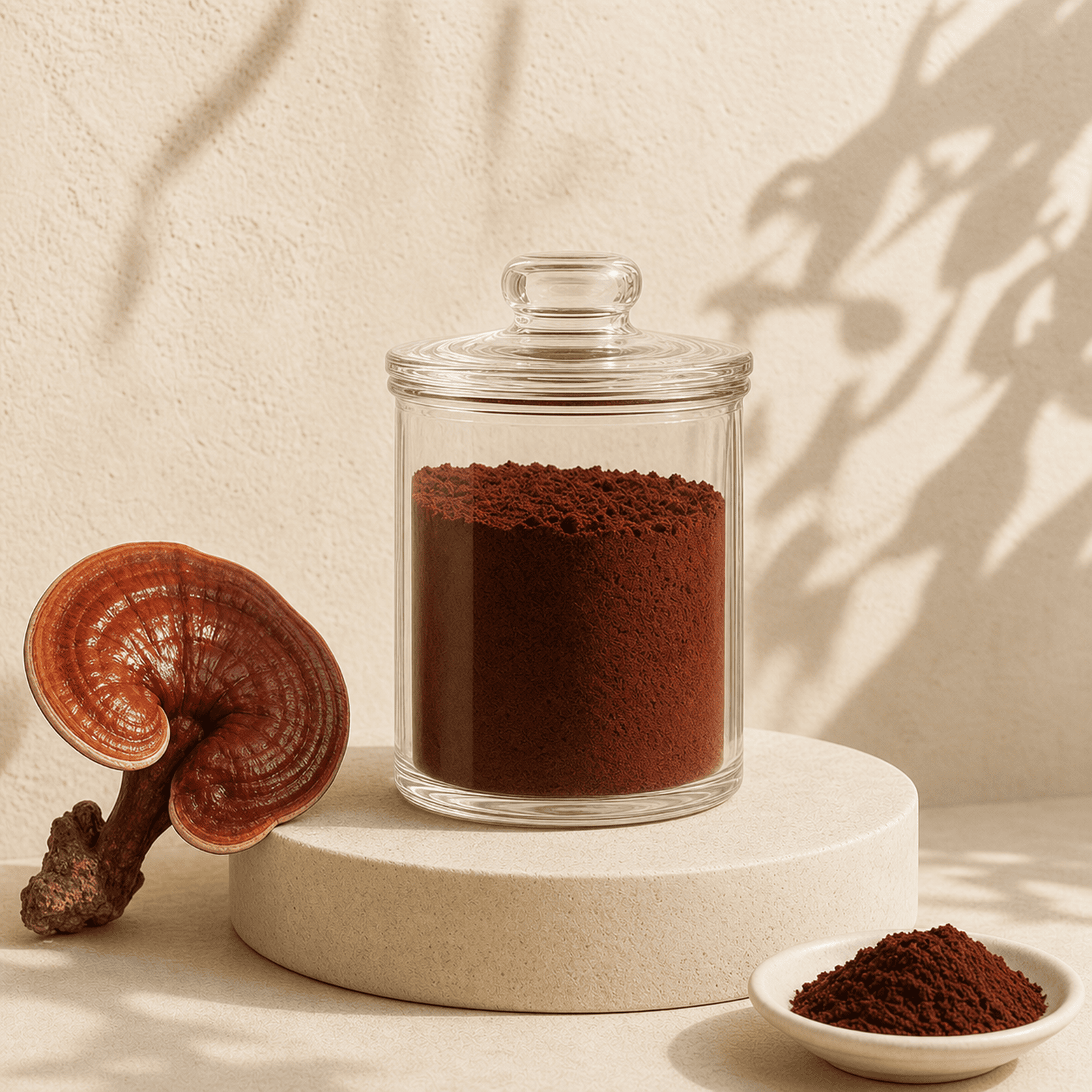 LING ZHI FEN- 灵芝孢子粉 - Ganoderma Spore Powder