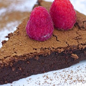 Flourless Chocolate Truffle Cake
