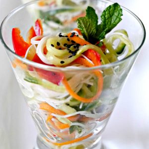 Gluten-Free Vietnamese Rice Noodle Salad