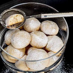 Gluten Free Vanilla Shortbread Cookies
