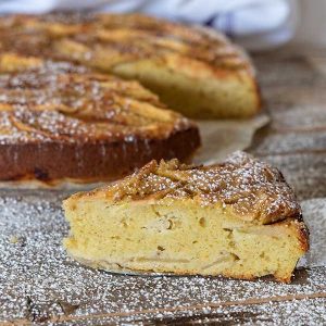Gluten-Free Breakfast Apple Yogurt Cake