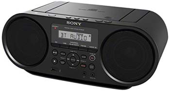 9. Sony ZSRS60BT CD Boombox